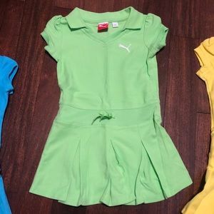 Girls’ Tennis Dress - green